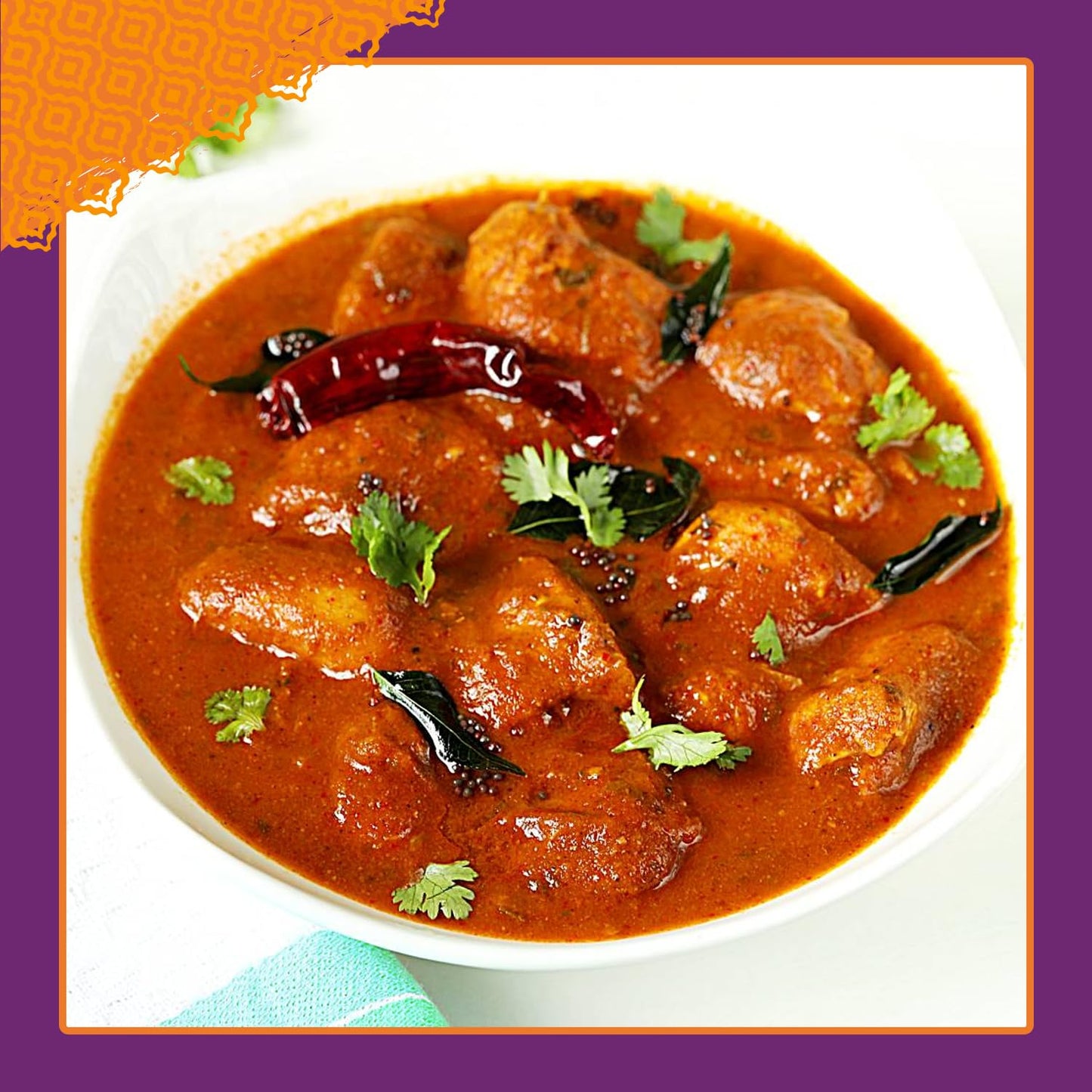 Patak's Madras Spice Paste, Hot Indian Curry with 11 Expertly Blended Spices, No Artificial Colors, Gluten-Free & Vegan, Bold Base for Home Cooking