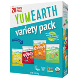 YumEarth Organic Variety Box - Jelly Beans, Giggles, Chewys, Sour Littles - Allergy Friendly (Top 9 Free), No Artificial Dyes, Non GMO, Gluten Free