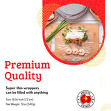Cathay Fresh Spring Roll Rice Paper Wrappers 30 Sheets | Non-GMO, Gluten-Free, Low Carb, Natural Ingredients | Vietnamese Summer Veggie Wraps