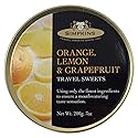 Simpkins Candy Travel Sweet, Orange Lemon & Grapefruit Drops, 7 Ounce Tin (Pack of 1)