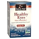 Bravo Tea Healthy Eyes Herbal Tea Caffeine Free, 20 Tea Bags, 6 Count