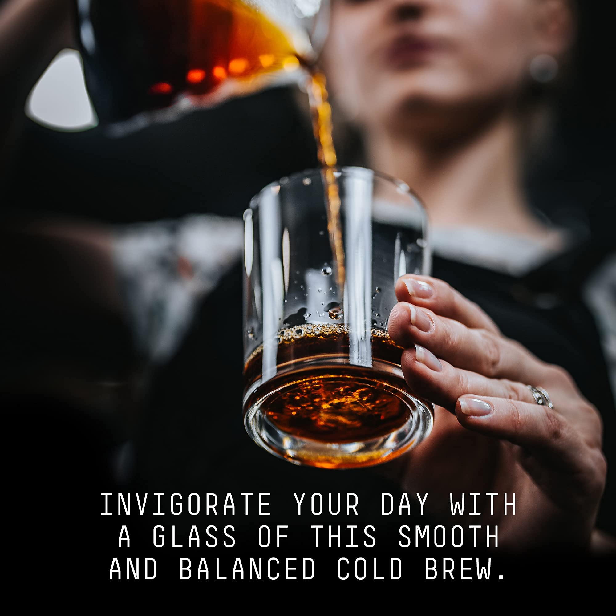 Stone Street Cold Brew Decaf Coffee Beans, Swiss Water Process, Low Acid, 100% Arabica, Gourmet Coffee, Medium Roast, Whole Bean, 5 LB
