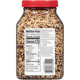 RiceSelect Tri-Color Quinoa, Whole Grain, Gluten-Free, Non-GMO, Vegan, 22-Ounce Jars, 4-Count