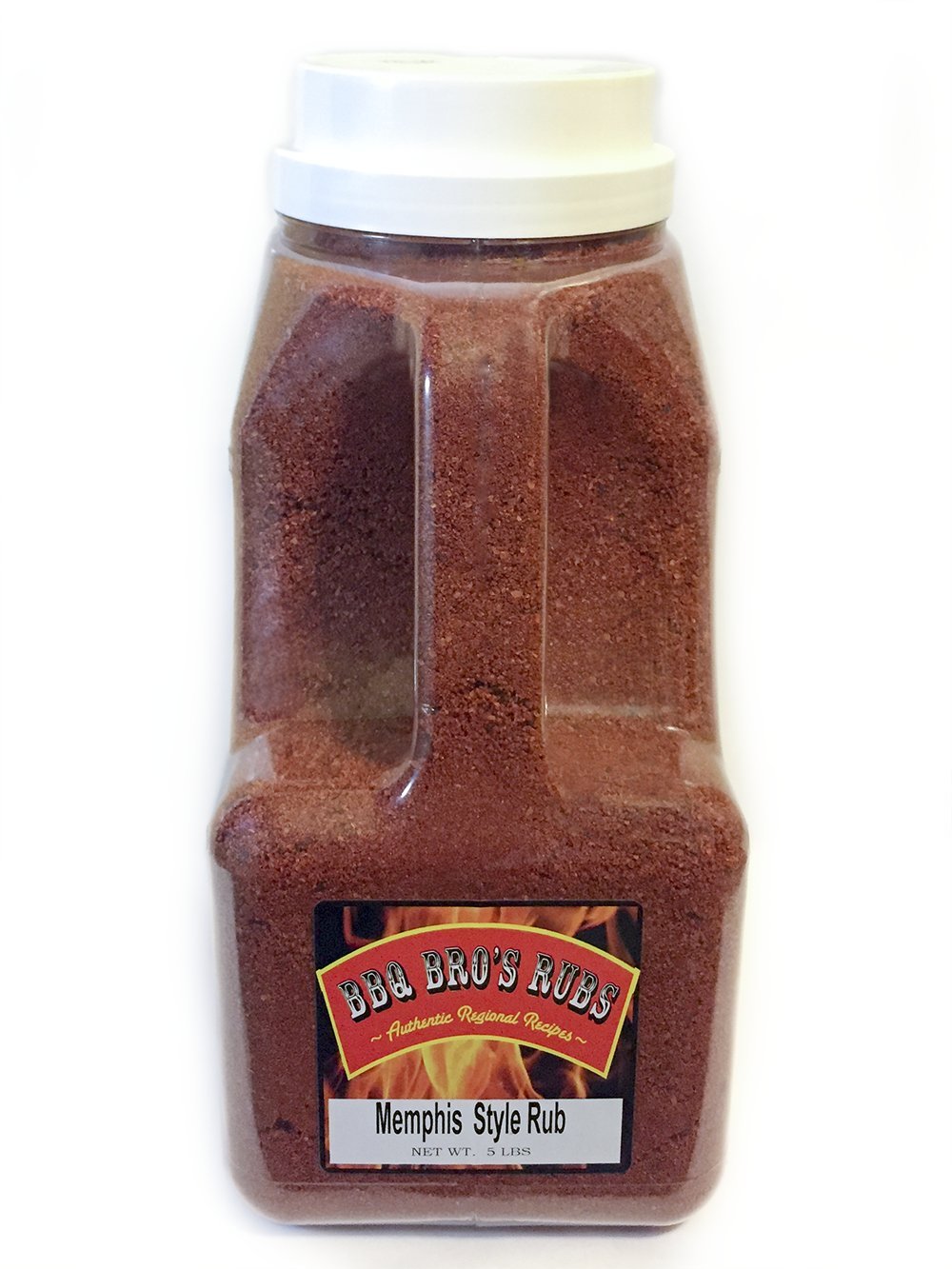 BBQ BROS RUBS (Memphis Style 5 LBS) - Barbecue Seasonings - BBQ Spices - Dry Rub- Handcrafted BBQ Rubs for Grilling, Cooking & Smoking - Use as a Meat