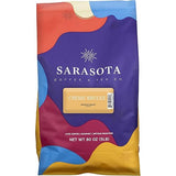 Sarasota Coffee Ground Creme Brulee | Medium Roast Gourmet Flavored Coffee Grounds | Low Acid, Mold Free, Specialty Grade Flavored Bulk Ground | 5lb