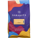 Sarasota Coffee Ground Creme Brulee | Medium Roast Gourmet Flavored Coffee Grounds | Low Acid, Mold Free, Specialty Grade Flavored Bulk Ground | 5lb