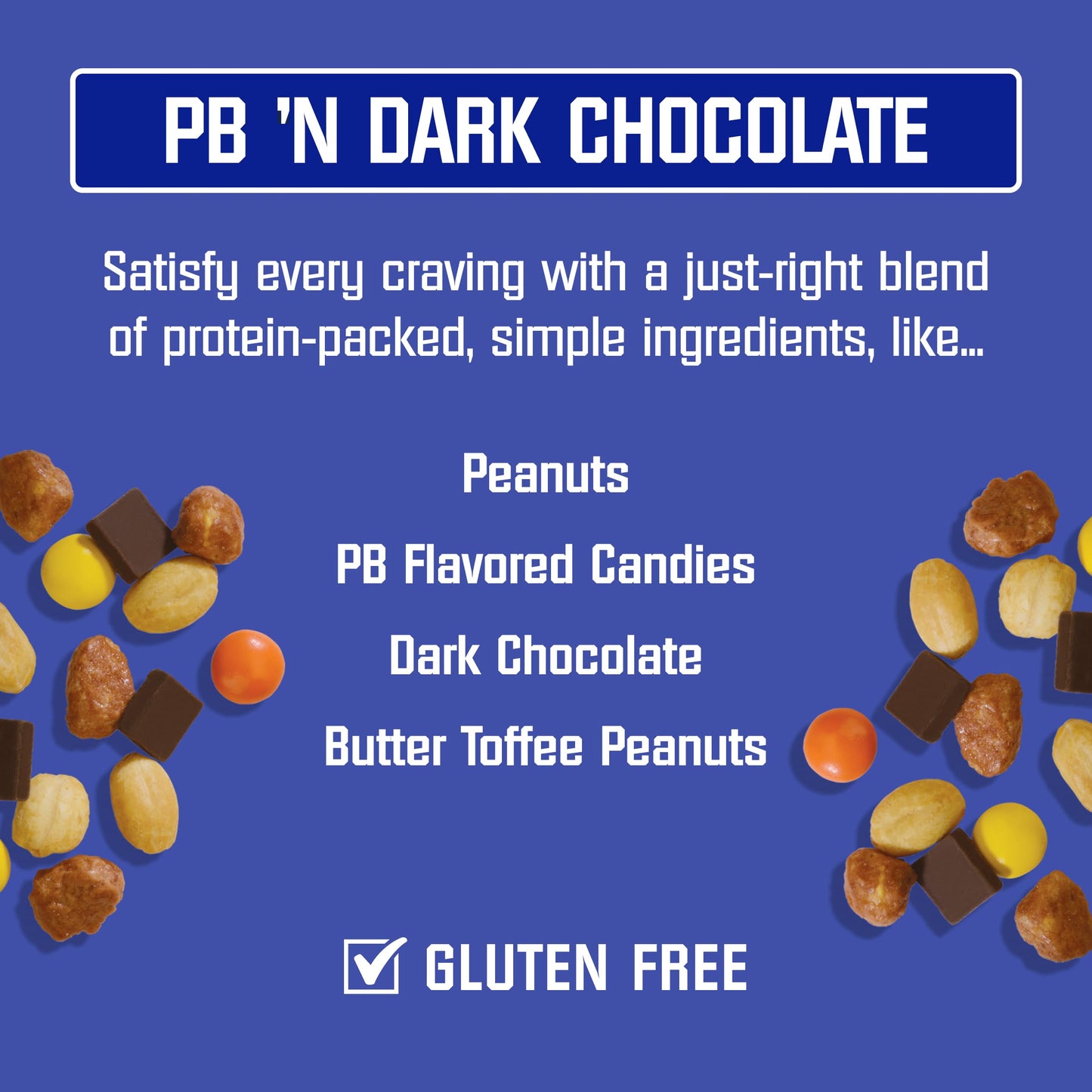 Kar’s Nuts Peanut Butter ‘N Dark Chocolate Trail Mix, 28 oz - Resealable Pouch (Pack of 1), Gluten-Free Trail Mix Snack