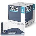 SPRINGCARE Nitrile Gloves, Disposable Gloves, Comfortable, Powder Free, Latex Free | 1000 Pcs (Large)