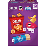 Cheez-It, Pringles, Rice Krispies Treats, Lunch Snacks, Sweet and Salty Variety Pack 9.8oz Box (12 Packs)