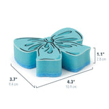 Genuine Fred Tidy Ties Coquette Bow Sponges, Set of 2, Pink and Blue, Durable Layered Sponges, Girly Coquette Kitchen Accessory, Gift-Ready Packaging
