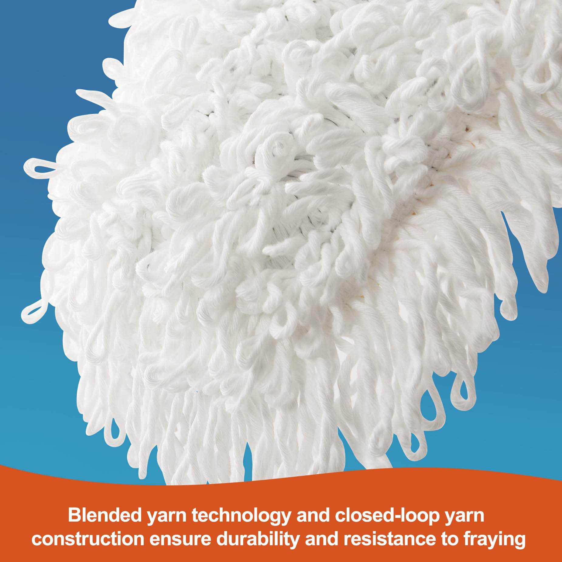 CLEANHOME 36" Commercial Dust Mops for Floor Cleaning Heavy Duty Floor Duster Mop with Long Handle Hotel Gym Household Cleaning Supplies for Hardwood