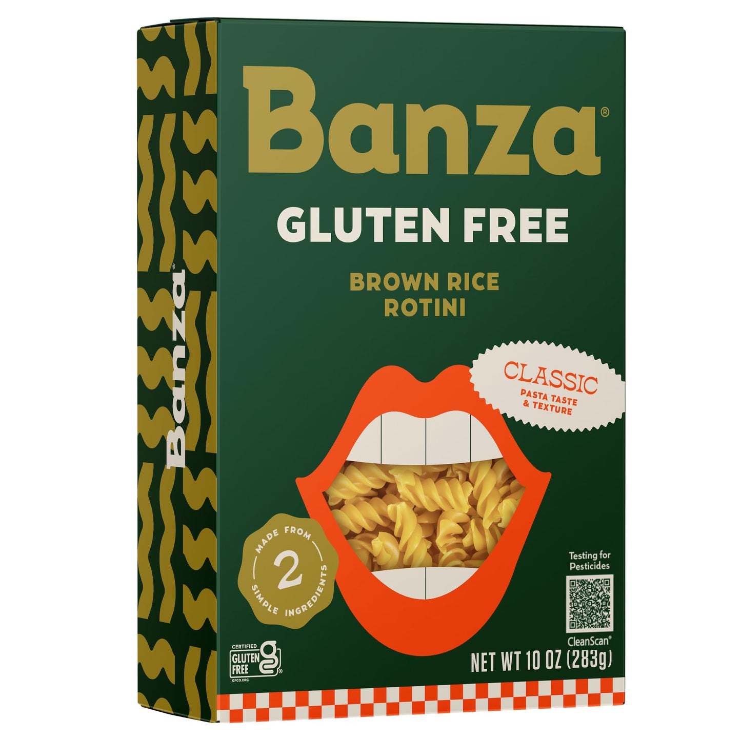 Banza Pasta Brown Rice Rotini, 10 oz