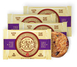 Vegan Snack Bars by Grab The Gold - Organic, Gluten Free, Vegan, Kosher, Dairy Free - 2.0 Oz - Peanut Butter & Jelly (4 Count)
