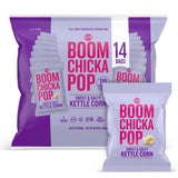 Angie's BOOMCHICKAPOP Sweet & Salty Kettle Corn Popcorn, 0.77 oz. Individual Bag, 14-Count