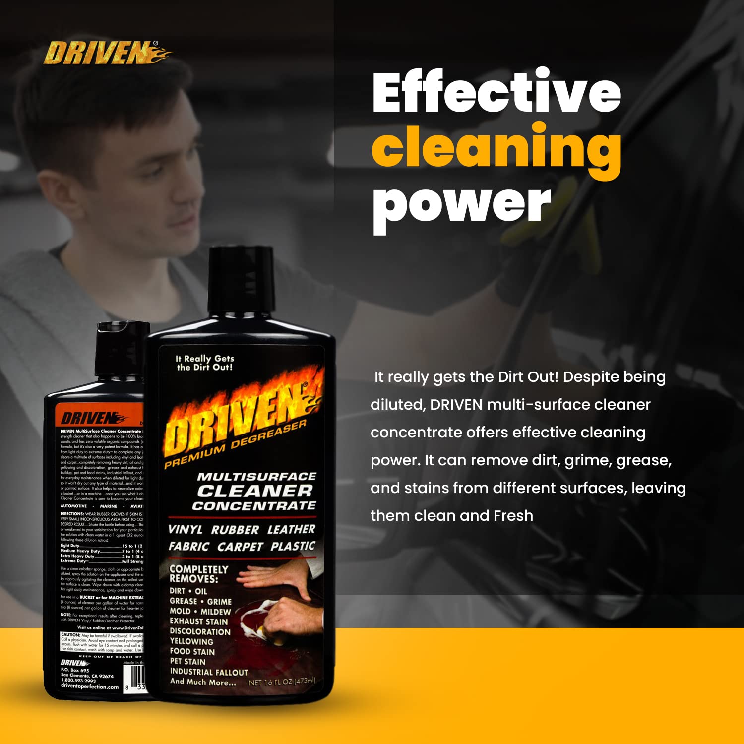 DRIVEN MultiSurface Cleaner Concentrate