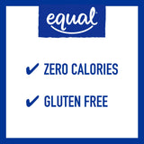 EQUAL 0 Calorie Sweetener, Aspartame and Acesulfame-K Sweetener Packets, Zero Calorie Sugar Alternative, Erythritol Free, 2000 Ct (Pack of 1)