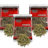 Angel Brand Dried Cerasse Leaves 0.25 0z Pouch Pack of 3 - Melon Bitter Leaf Spice Derived from Melon Plant - Provides Health Benefits - Offers