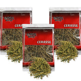 Angel Brand Dried Cerasse Leaves 0.25 0z Pouch Pack of 3 - Melon Bitter Leaf Spice Derived from Melon Plant - Provides Health Benefits - Offers