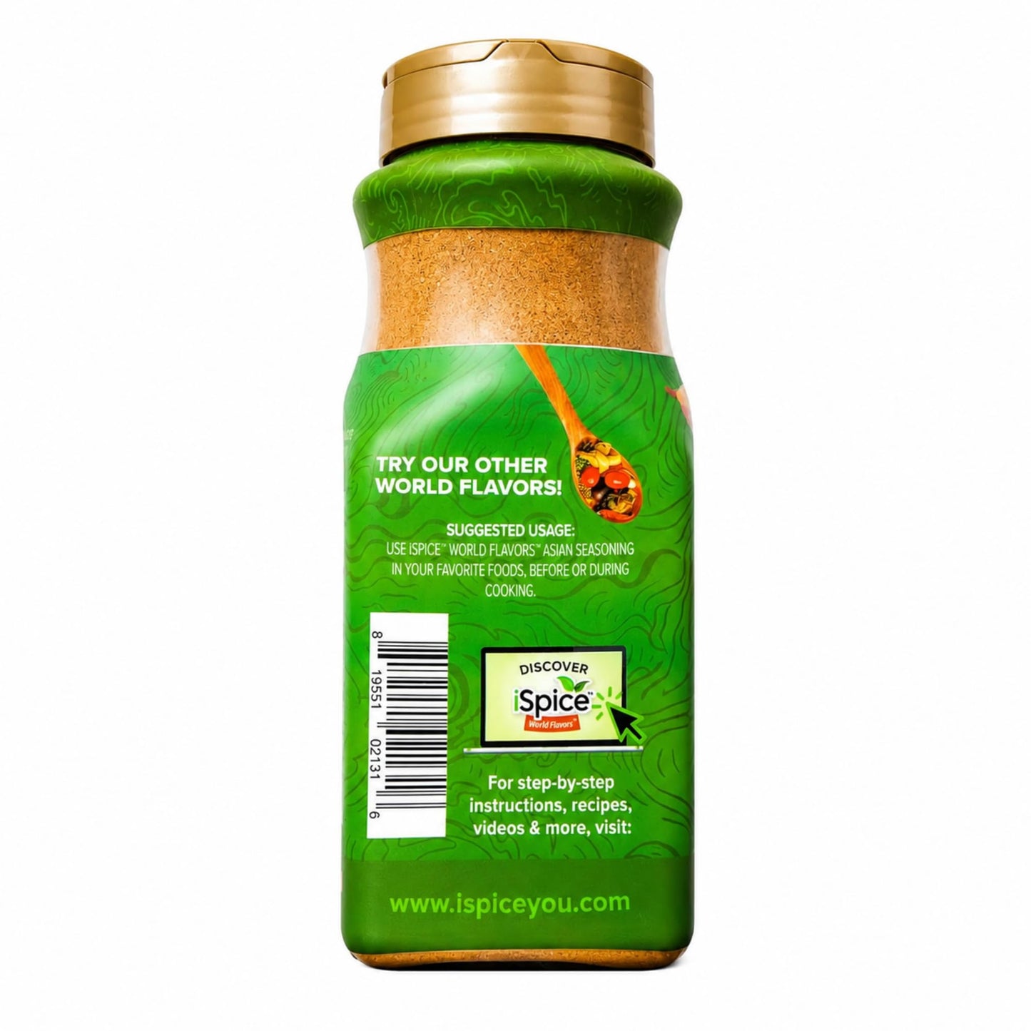 iSpice Blend | Asian Seasoning | 21.16 | Mixed Spice & Seasoning | Bulk Size | Halal | Kosher (Asian)