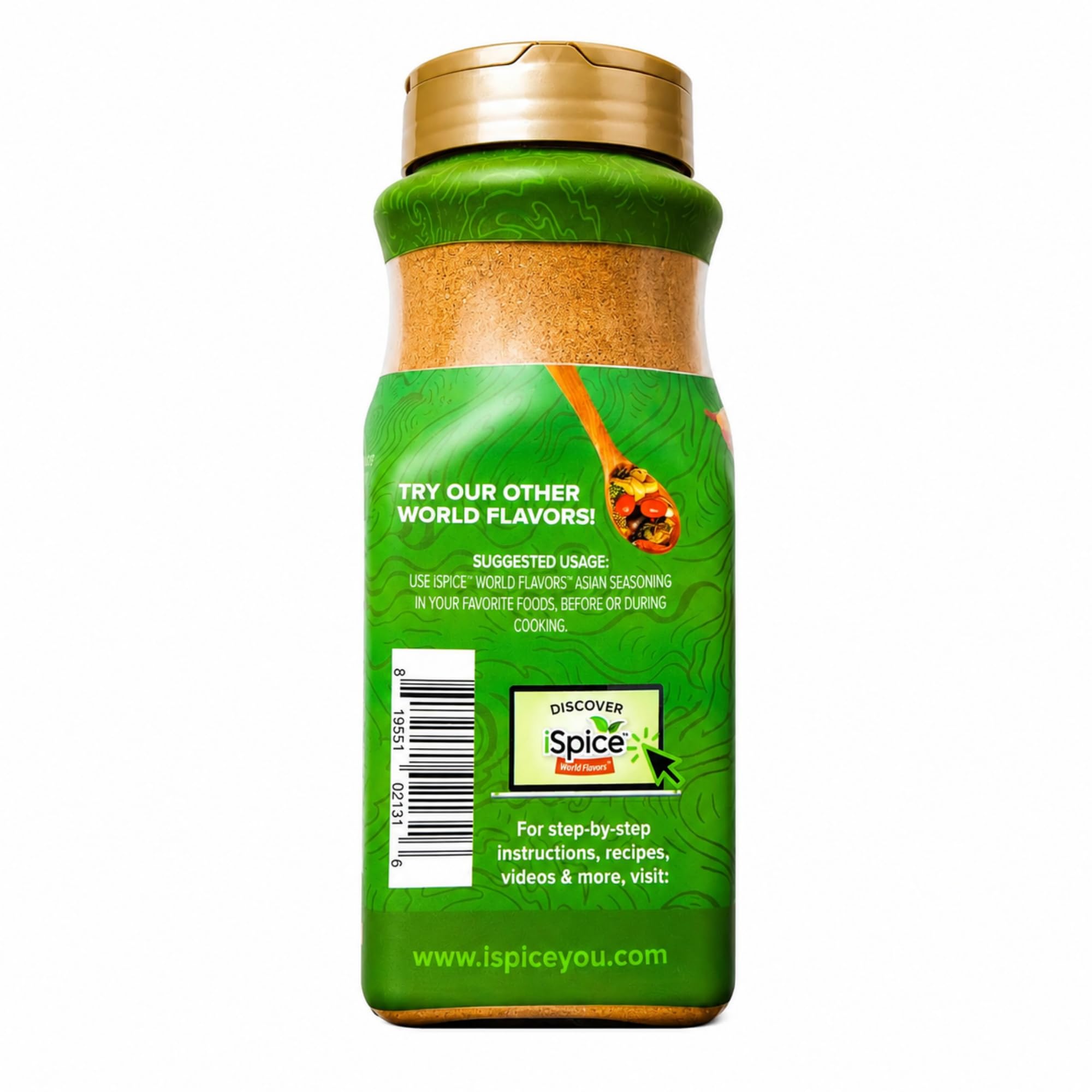 iSpice Blend | Asian Seasoning | 21.16 | Mixed Spice & Seasoning | Bulk Size | Halal | Kosher (Asian)