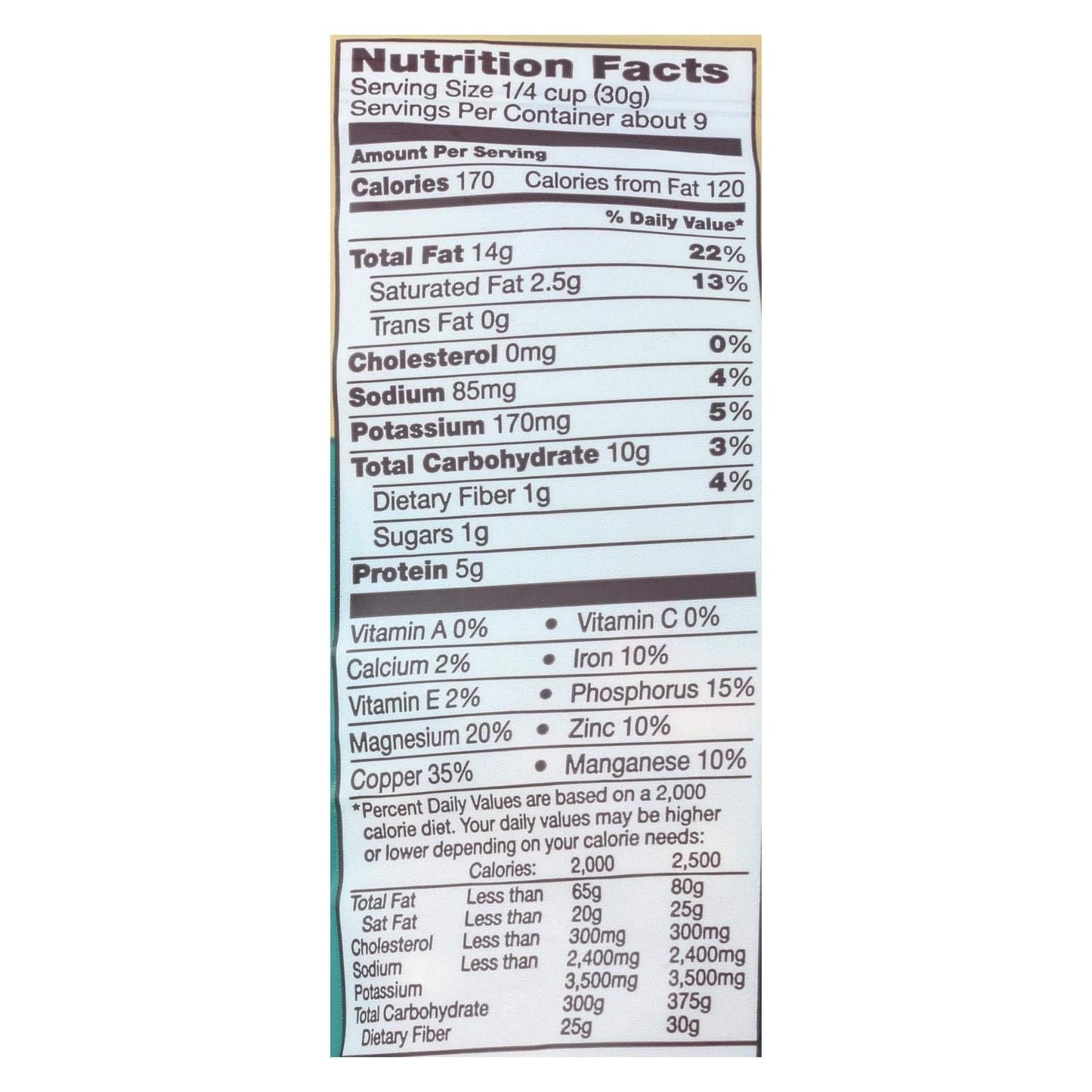 Back to Nature Sea Salt Roasted Jumbo Cashews Nuts, 9 Ounce - 9 per case.