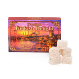 Turkish Delights Candy Gift Box - Assorted Turkish Delight Lokum, Traditional Turkish Food Sweet, Gourmet Lokum Candy, 7.05 oz (200g)