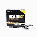 BLK & Bold Rise & GRND, Keurig Single Serve K-Cup Coffee Pods, Premium Medium Roast, 100% Arabica Beans, 32 Count