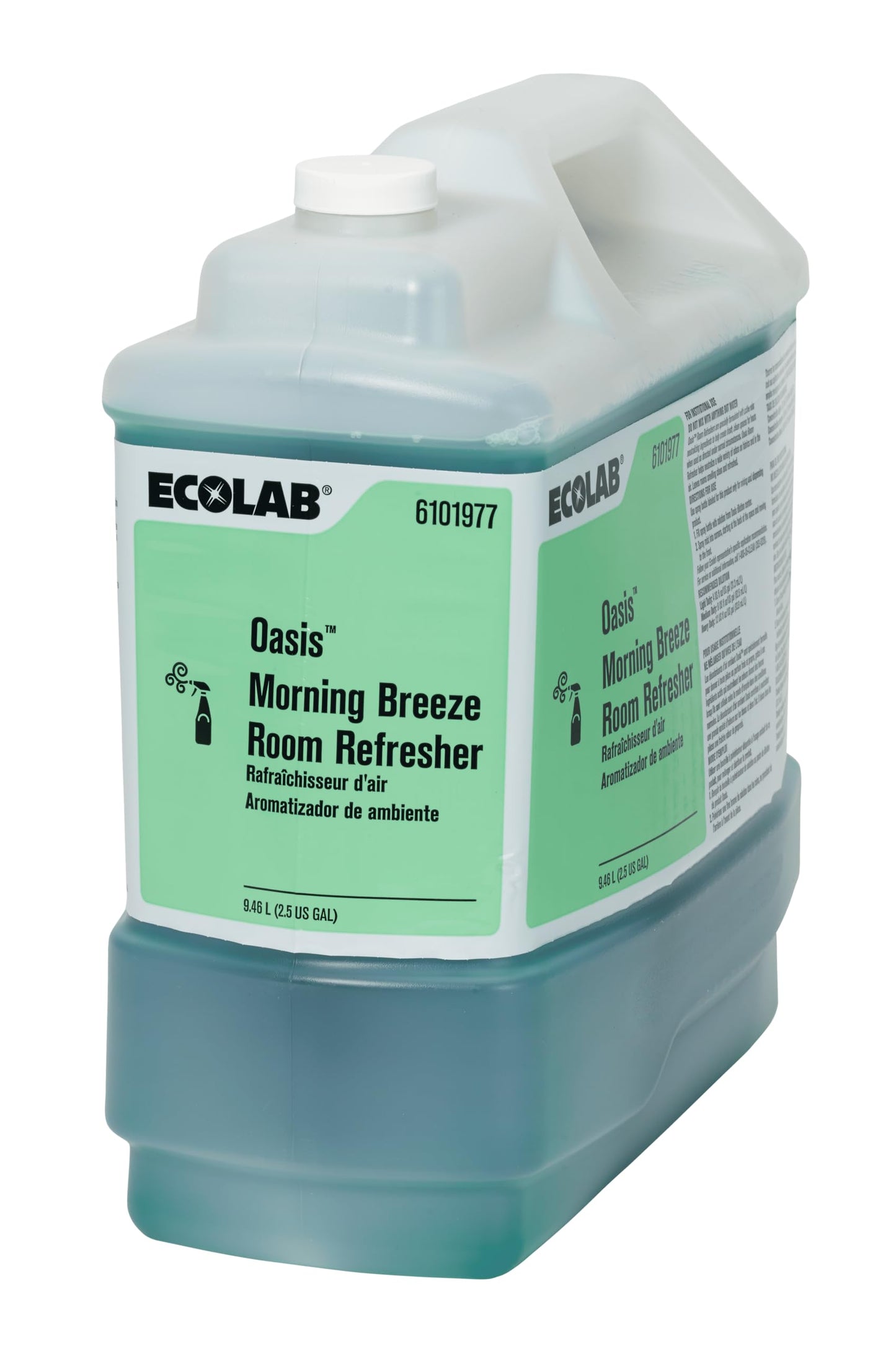 Ecolab Oasis Morning Breeze Room Refresher - 2.5 Gallon