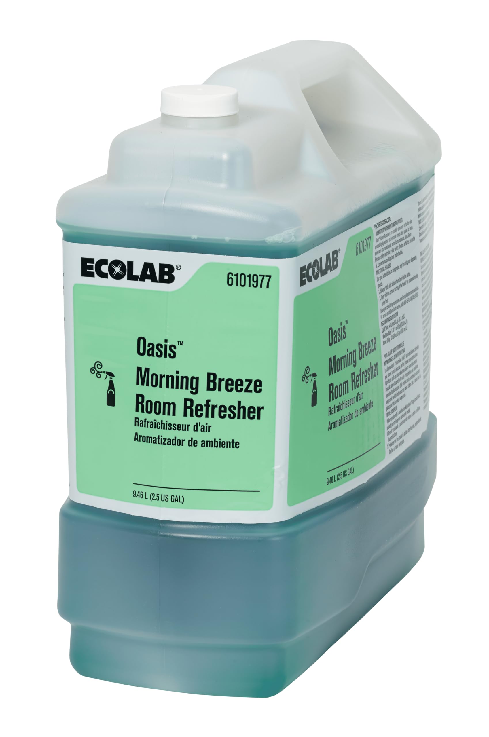 Ecolab Oasis Morning Breeze Room Refresher - 2.5 Gallon
