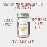 Burlap & Barrel Purple Stripe Garlic - Alternative to Fresh/Granulated Garlic- Savory Sweet Flavor to Tomato Sauces, Fried Chicken, Pizza - As Seen on