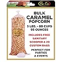 Pops Corn® Gourmet Caramel Popcorn - Bulk 5 Gallon Bag (Serves 20) - Freshly Popped, Gooey Caramel Made with Real Butter - Perfect for Parties