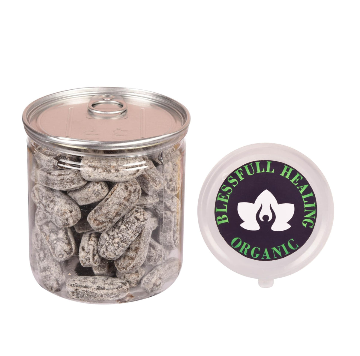 Blessfull Healing Organic Kala Khatta Candy 400 Gram Airtight Container
