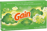 Gain Dryer Sheets - Original Scent - 34 Count Sheets Per Box - Pack of 3 Boxes