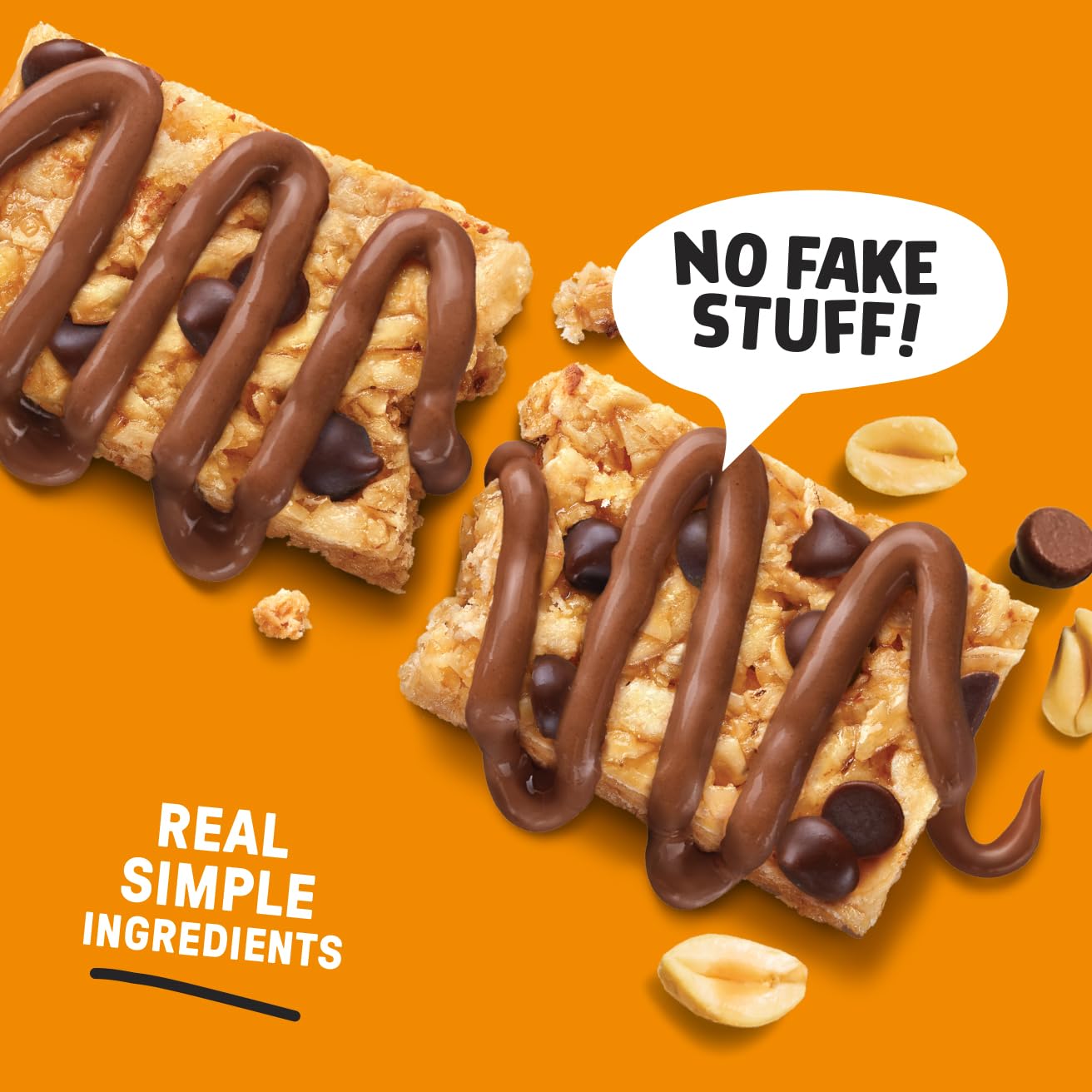 JUNKLESS Fan Favorites Chewy Granola Bars - Bulk Variety Pack, Gluten-Free, Non-GMO, Lower Sugar, Healthy Snacks for Kids & Adults, 4 Boxes (24 Bars)