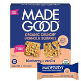 MadeGood Blueberry & Vanilla Crunchy Granola Squares (5 Count)