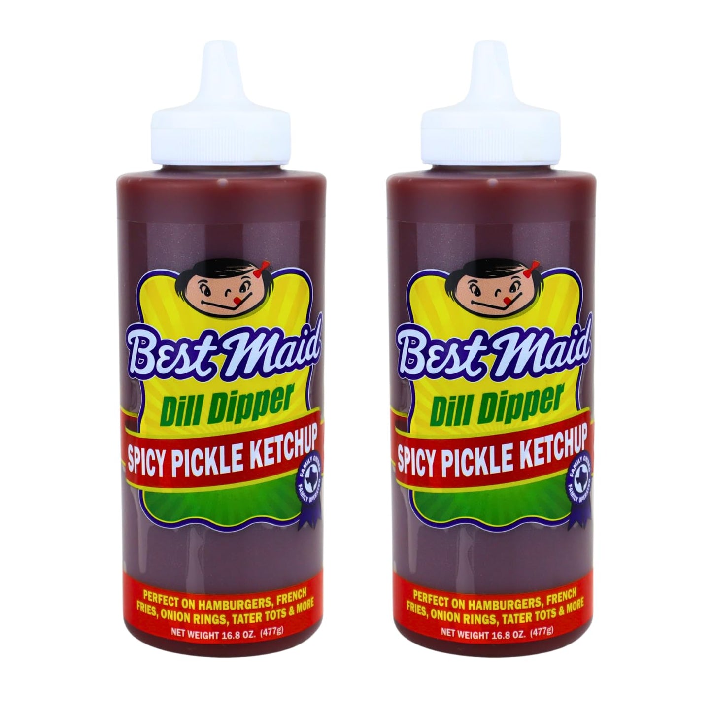 Best Maid Pickle Sauce - Mamma Fried, Dash O’Dill BBQ, Spicy Pickle Ketchup & Papa Grilled - Tangy, Bold & Dill Flavors for Burgers, Fries & BBQ