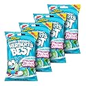 PURA PARCEL Herbert's Best Gummies - Pack of (4) Peg Bags - Viral TikTok Gummy Candy (Planet Gummi)