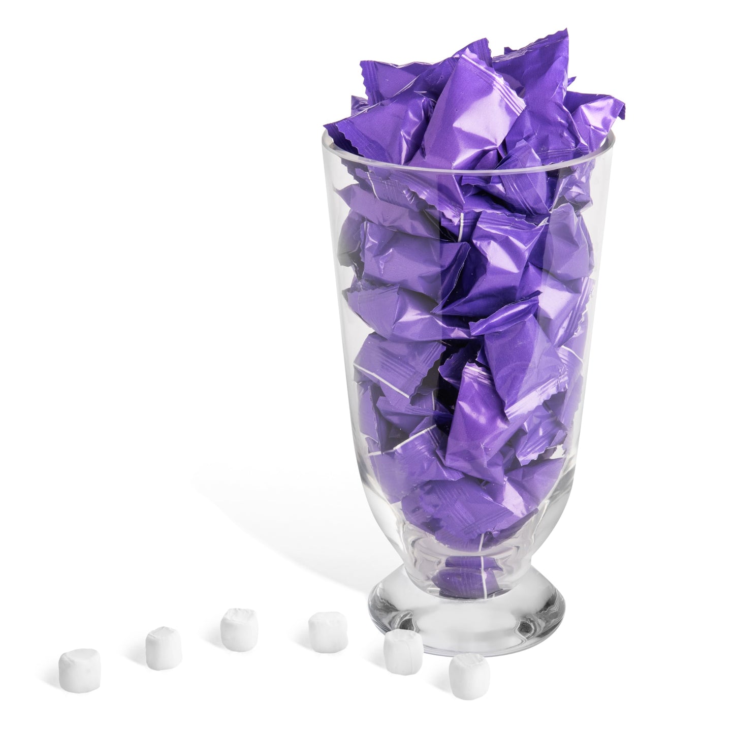 Candy Envy - Purple Wrapped Buttermints - 13 oz. Bag - 100 Individually Wrapped Violet Candy Mints