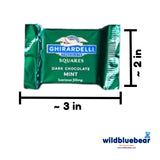 WBB | SMORES KIT STRIP | Individually packaged set : Graham Crackers, Marshmallow, Chocolate | Make delicious smores (100 sets) (Dark Mint Chocolate)