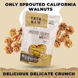 TATA RAW - Sprouted Organic Walnuts - PLAIN. Nothing added -5 lb. Soaked & Air dried SUPER QUALITY. Raw. Alive. Activated. Fresh…