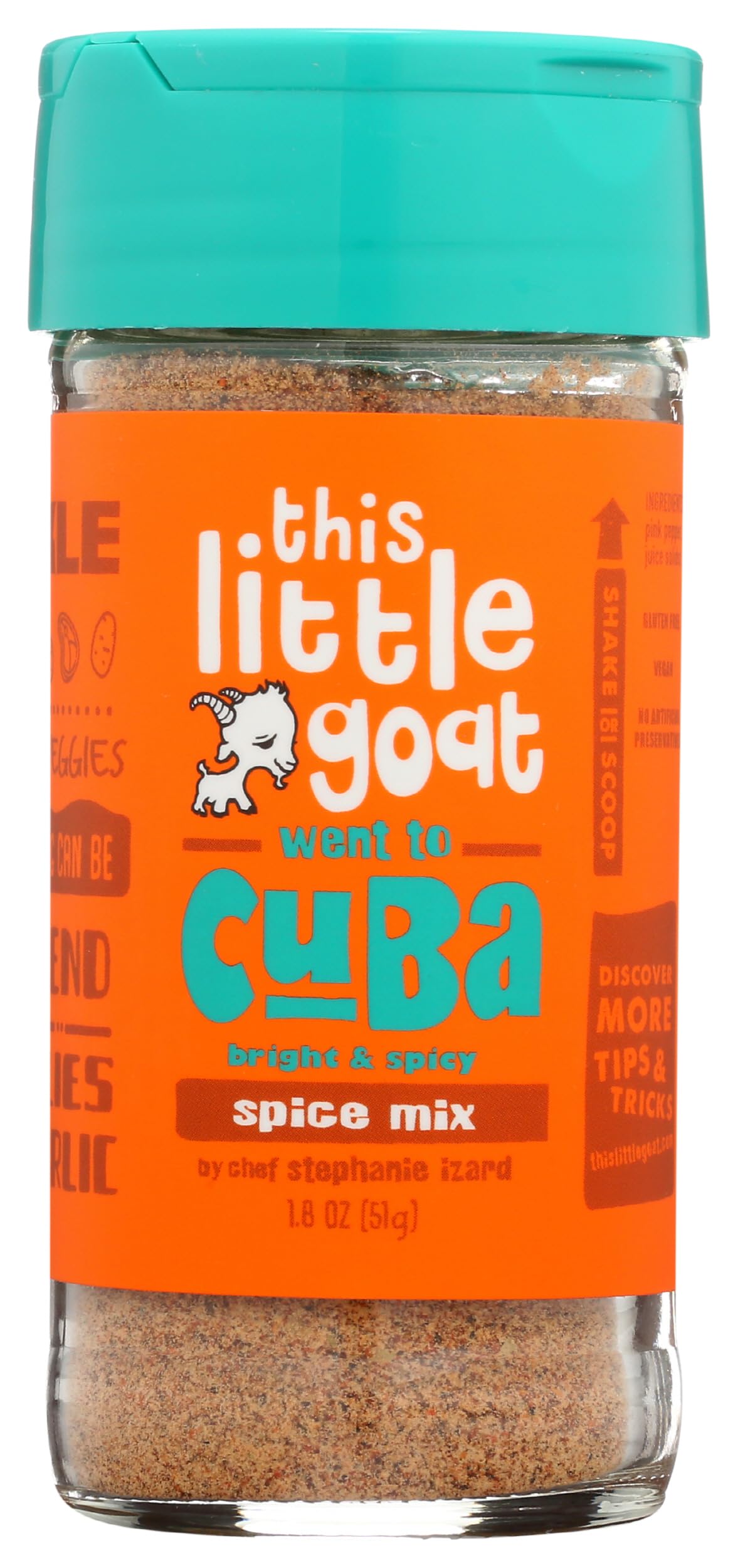 This Little Goat, Spice Mix Cuba Bright And Spicy, 1.8 Ounce