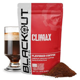 Blackout Coffee Climax Amaretto, Irish Cream & Kahlua Flavored Ground Coffee - Medium Roast, Smooth Taste, Guilt-Free Indulgence - Freshly Roasted