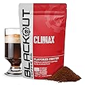 Blackout Coffee Climax Amaretto, Irish Cream & Kahlua Flavored Ground Coffee - Medium Roast, Smooth Taste, Guilt-Free Indulgence - Freshly Roasted