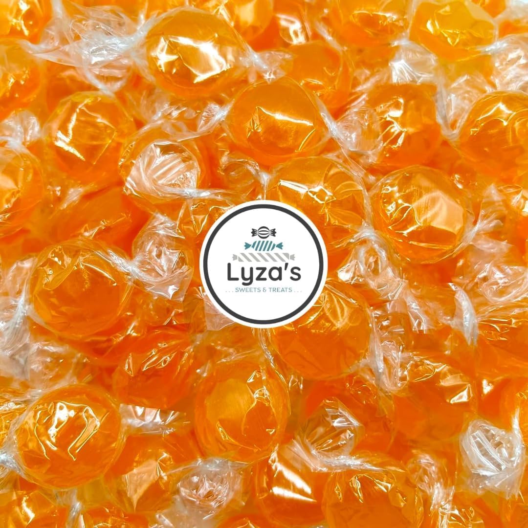 2 LB Sugar Free Butterscotch Discs - Individually Wrapped Hard Candies - One Bulk Bag