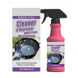 Yszbiay Grill Cleaner Spray, Heavy Duty Grill Degreaser for Outdoor Grill & Grates, Removes Grease & Burnt Food, Kitchen Cleaner for Stove Top, Drip