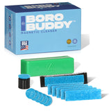 Magnetic Glass Cleaner BoroBuddy Pro | Cleans Hard to Reach Stains on Glass, Ceramic, Metal Pieces of All Shapes & Sizes | Glass Pieces, Bottles