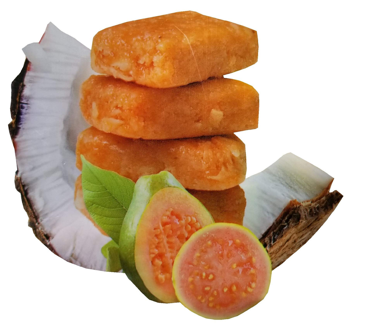 Dulzura Entree Bites Coconut with Guava Snacks, Vegan, 3.4 Ounce (Pack of 2)
