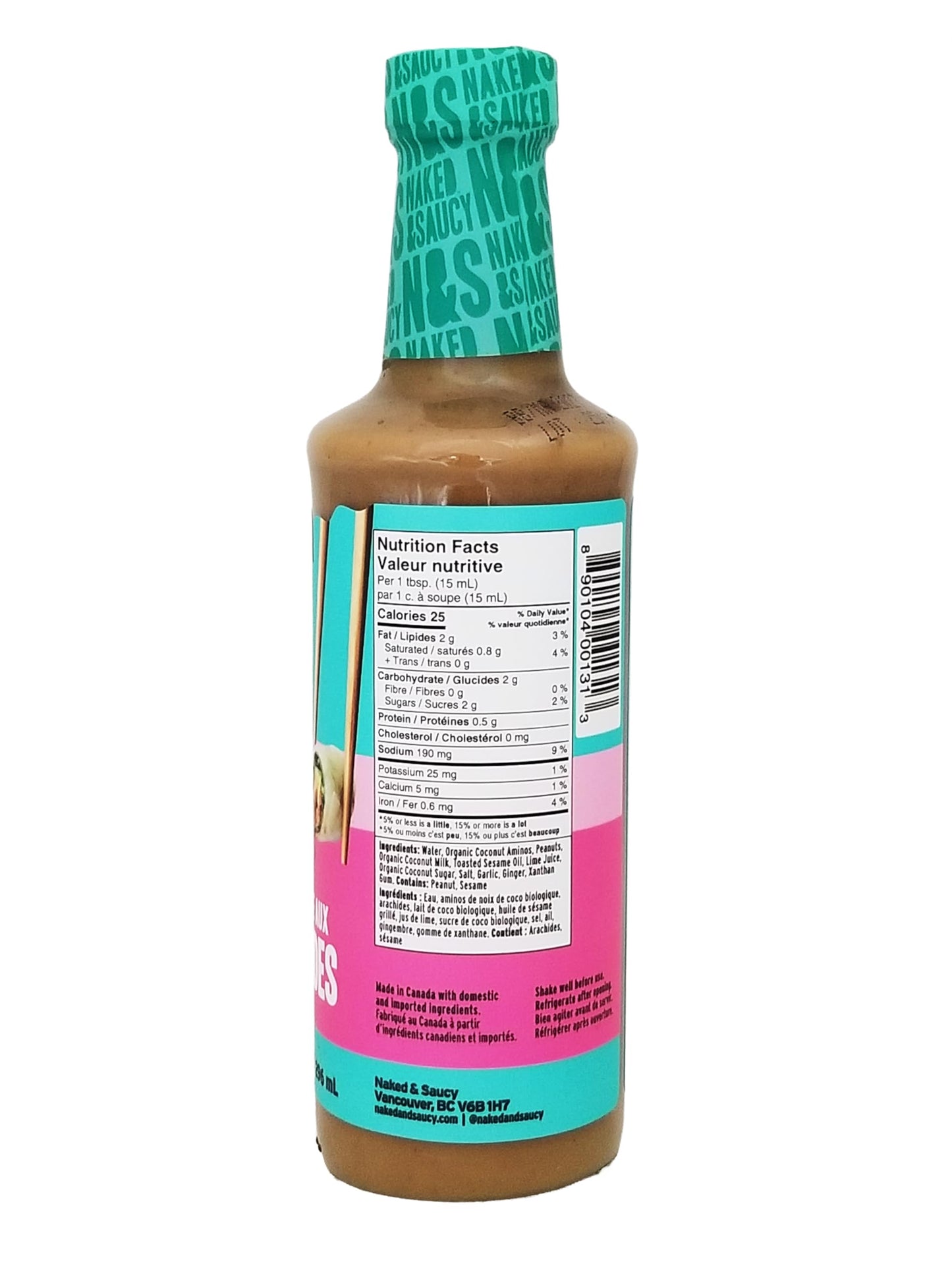 Naked Peanut Sauce, 296 ML