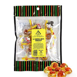 Asia Trans Golden Plum Crack Seed Drops | Local Favorite | Sweet, Sour, & Salty Dried Asian Plum Hard Candy (3.5 oz)