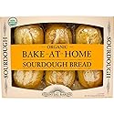 Bake-At-Home Organic Sourdough 3 Loaves 54.6 Oz/1.55 Kg. - 2 pack
